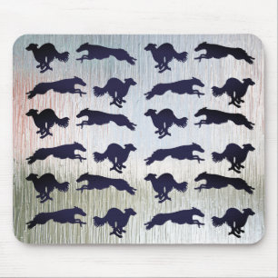 Silken Windhound Running Mousepad