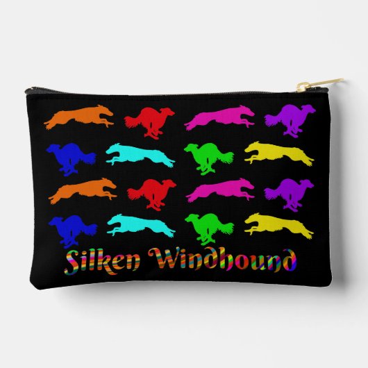 Silken Windhound Running Zubehörtasche (Rückseite)