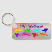 Silken Windhound Schlüsselanhänger (Rückseite)