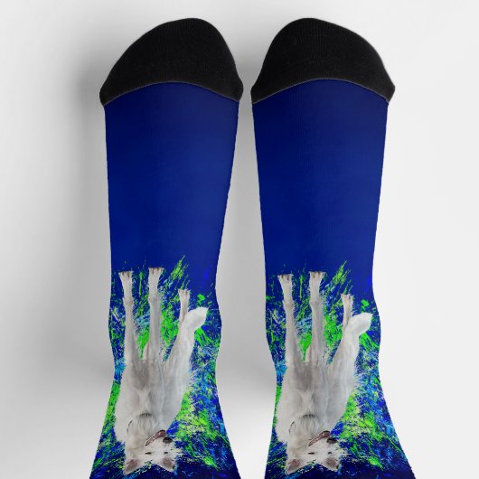 Silken Windhound Spritzer Socken (Oben)