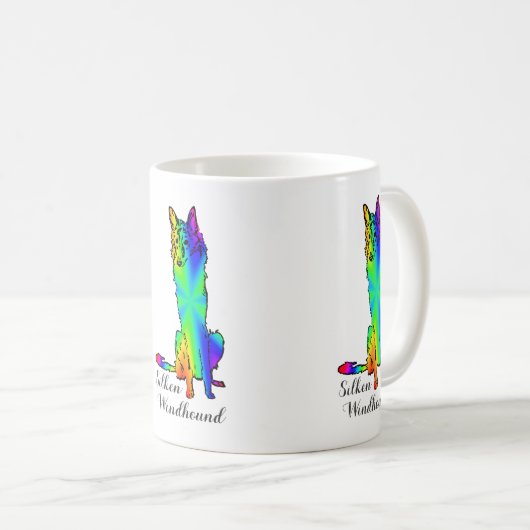 Silken Windhound Tasse (VorderseiteRechts)