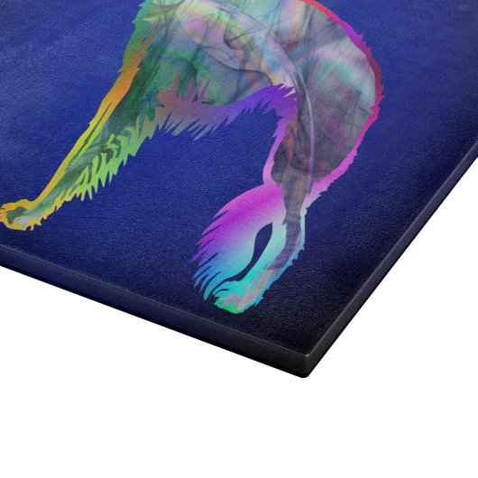 Silken Windhound - Wispy Schneidebrett (Ecke)