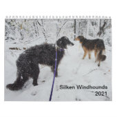 Silken Windhounds 2021 Mehrere Erwachsene Kalender (Titelbild)