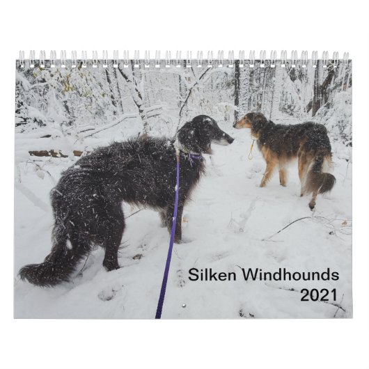 Silken Windhounds 2021 Mehrere Erwachsene Kalender (Titelbild)