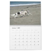 Silken Windhounds 2021 - Spaß am Strand Kalender (Jan 2027)