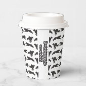 Silken Windhounds laufen Pappbecher (Rechts)