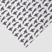 Silken Windhounds laufen Seidenpapier (Ausschnitt)