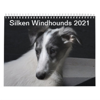 Silken Windhunden 2021 Welpen Kalender