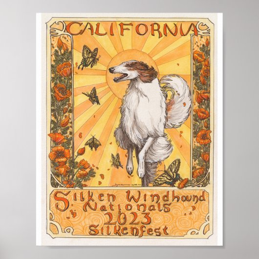 Silkenfest 2023 poster (Vorne)