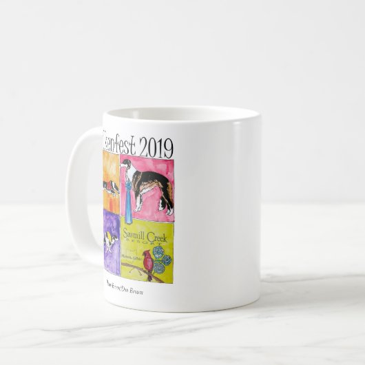 Silkenfest Logo-Tasse 2019 2 Kaffeetasse (Vorderseite Links)