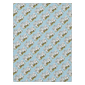 Silkie Bantam Splash Chickens Tischdecke (Vorderseite)