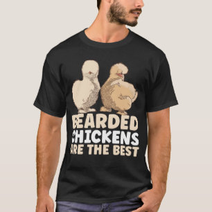 Silkie Chicken Animal Silky Farming Chinese Silkie T-Shirt