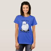 Silkie Chicken Spaß KiniArt T - Shirt (Vorne ganz)
