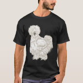 Silkie Chicken T-Shirt (Vorderseite)
