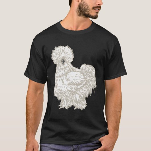 Silkie Chicken T-Shirt (Vorderseite)