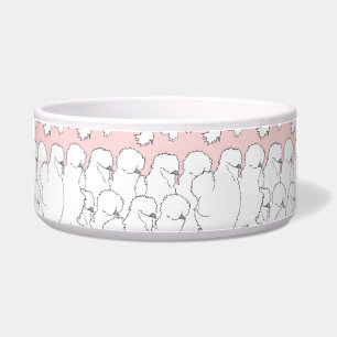 Silkie Chickens Pet Bowl Napf