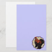 Silkie Circle Briefpapier (Vorne/Hinten)