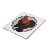 Silkie Circle Fliese (Seite)