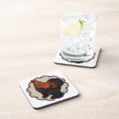 Silkie Circle Getränkeuntersetzer (Rechte Seite)