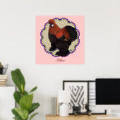 Silkie Circle Poster (Heimbüro)