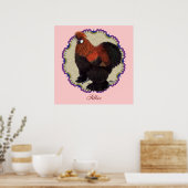 Silkie Circle Poster (Küche)