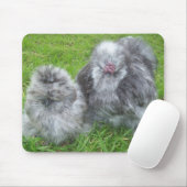 Silkie Huhn Mousepad (Mit Mouse)