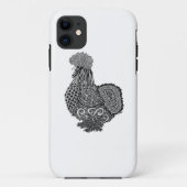 silkie Huhn-Telefonkasten Case-Mate iPhone Hülle (Rückseite)
