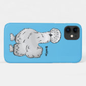 Silkie-Hühner-Cartoon Case-Mate iPhone Hülle (Rückseite (Horizontal))