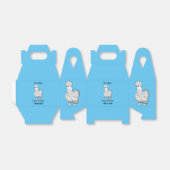 Silkie-Hühner-Cartoon Geschenkschachtel (Ungefaltet)