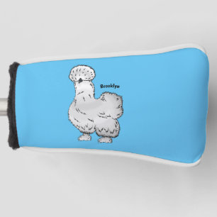 Silkie-Hühner-Cartoon Golf Headcover