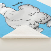 Silkie-Hühner-Cartoon Sherpadecke (3/4)