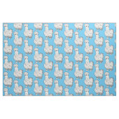 Silkie-Hühner-Cartoon Stoff (Fat Quarter (45,7 x 55,9 cm))