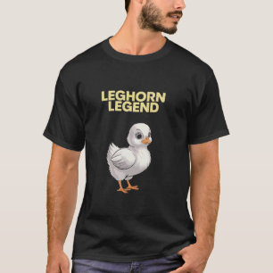 Silkie Leghorn Küken einzigartige Kunst Fa T-Shirt