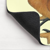 Silkie Red Chick Mousepad (Ecke)