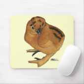 Silkie Red Chick Mousepad (Mit Mouse)