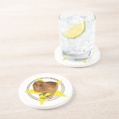 Silkie Red Chick Star Getränkeuntersetzer (Seite)