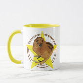 Silkie Red Chick Star Tasse (Links)