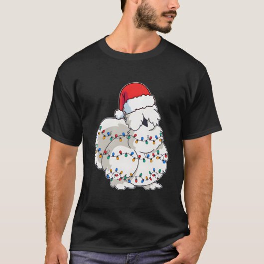 Silkie Seidenhuhn T-Shirt (Vorderseite)