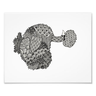 Silkie-Showgirl-Printwerbung Fotodruck