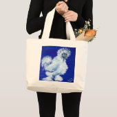 Silkie Tote Bag Jumbo Stoffbeutel (Vorderseite (Produkt))