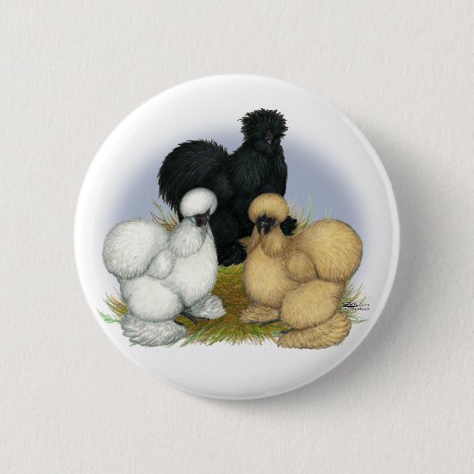 Silkie Trio Button (Vorderseite)