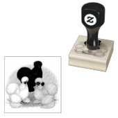 Silkie Trio Gummistempel (Stempel)