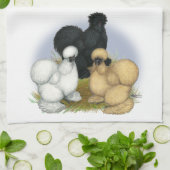 Silkie Trio Handtuch (Gefaltet)