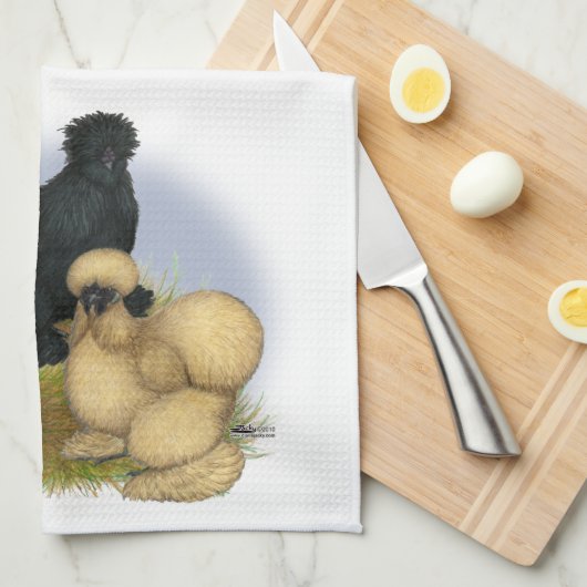 Silkie Trio Handtuch (Viertel Falte)