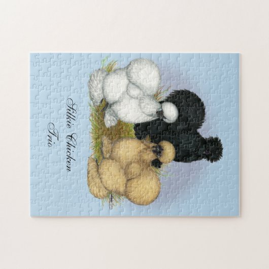Silkie Trio Puzzle (Horizontal)