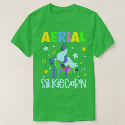 Silkiecorn-Seiden T-Shirt (Design vorne)