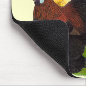 Silkies:  Sortierte Hähne Mousepad (Ecke)