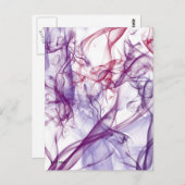 Silky Abstrakt Postkarte (Vorne/Hinten)