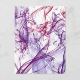 Silky Abstrakt Postkarte