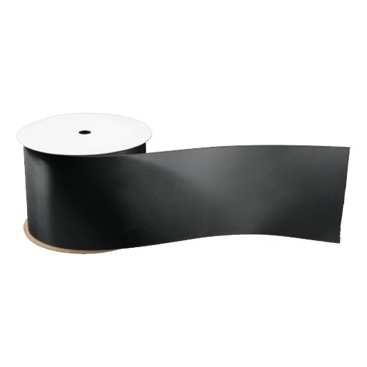 Silky Black Satin Ribbon Satinband (Spule)